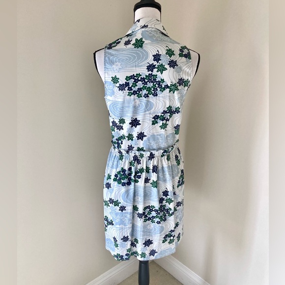 Tuckernuck Provence Breeze Sleeveless Royal Shirt Dress Size S - Picture 5 of 10